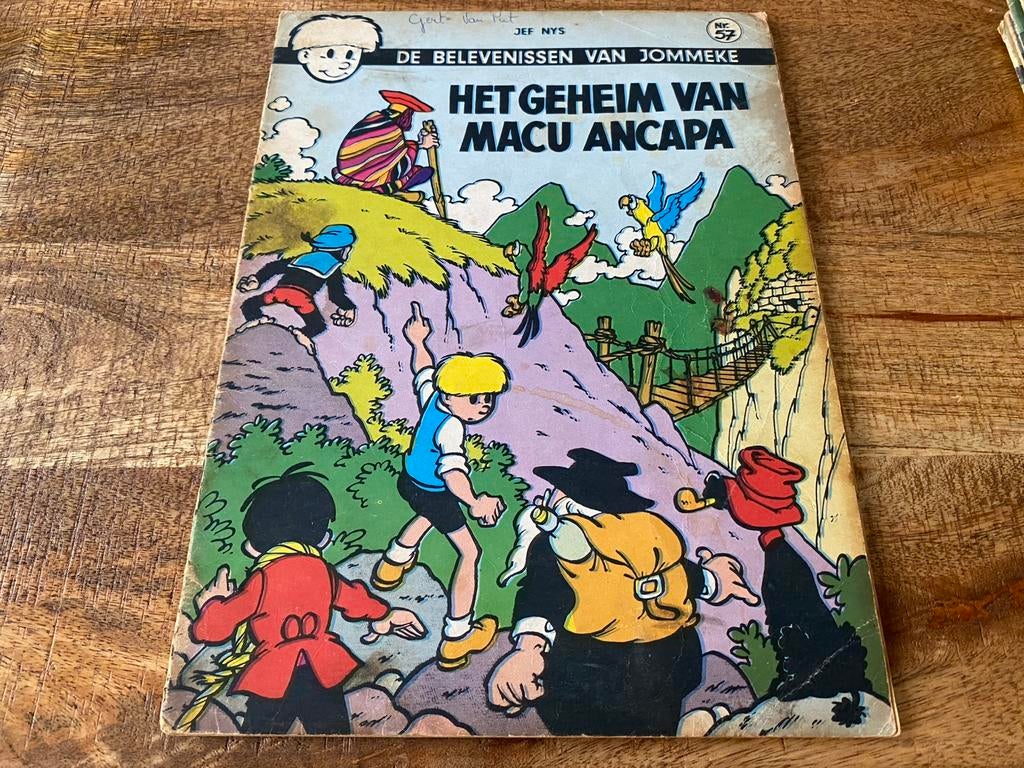🔵 JOMMEKE : Het Geheim van Macu Ancapa, Livres, BD, Utilisé, Une BD, Enlèvement ou Envoi