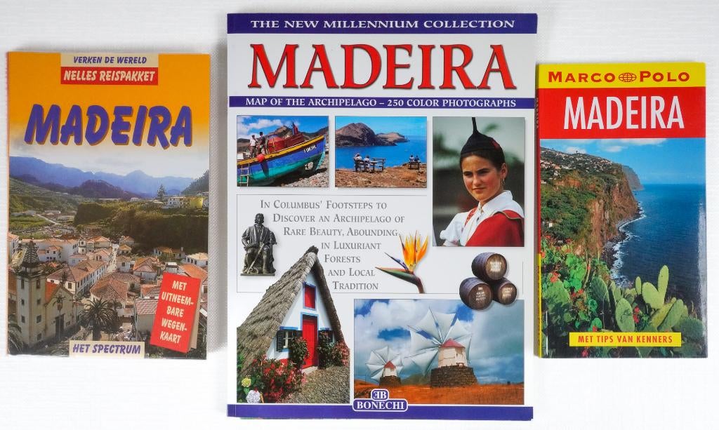 Lot van 3 reisgidsen MADEIRA - als nieuw, Boeken, Reisgidsen, Capitool, Europa, Ophalen of Verzenden, Zo goed als nieuw