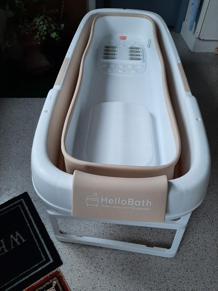 Opvouwbaar bad, Ophalen