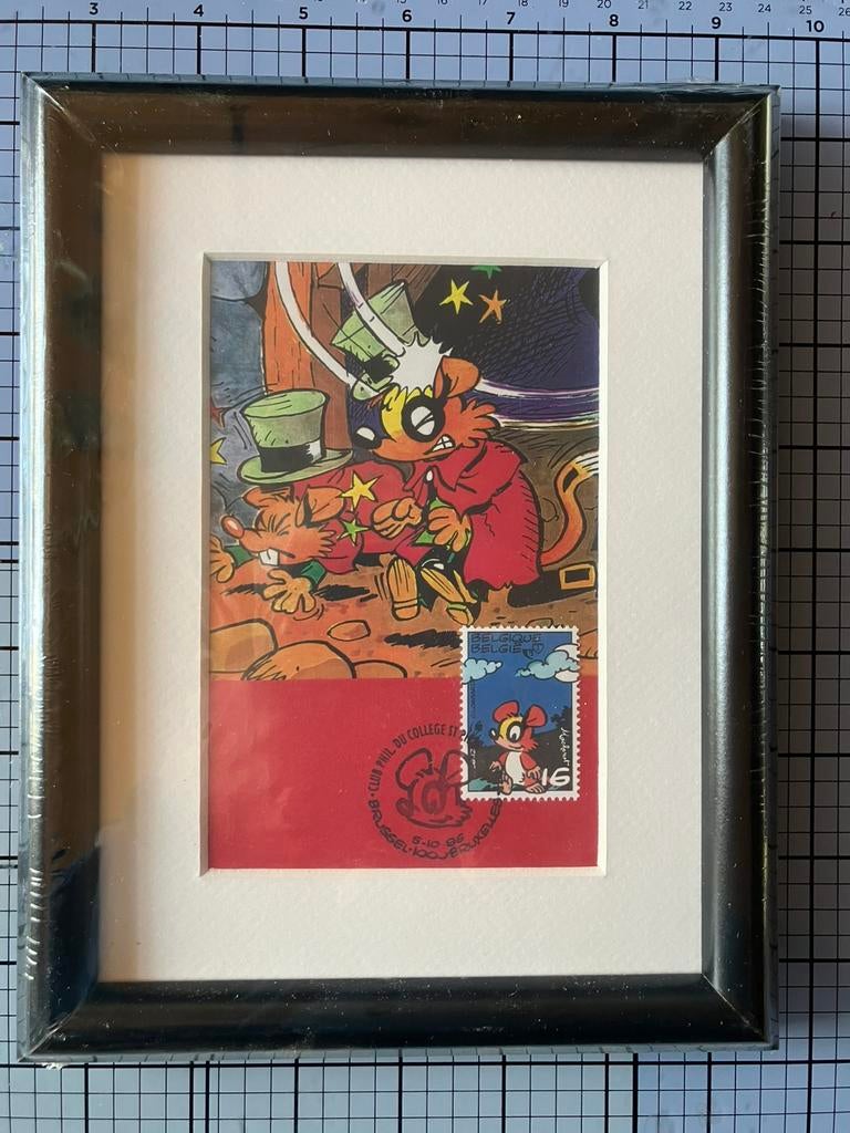 Timbres avec des héros de bandes dessinées, Enlèvement