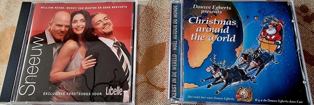 2 cd's kerstmuziek, Ophalen, Zo goed als nieuw, Kerst