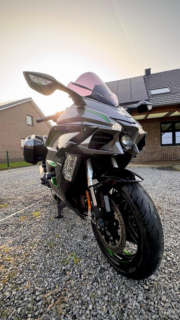 Kawasaki Ninja H2 SX SE+ – 2020 – 12.622 km – Topstaat, Motoren, Motoren | Kawasaki, Handvatverwarming, 4 cilinders, Motorrijbewijs A