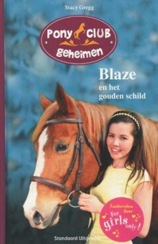 Te Koop Boek BLAZE EN HET GOUDEN SCHILD Stacy Gregg, Gelezen, Stacy Gregg, Ophalen of Verzenden, Fictie