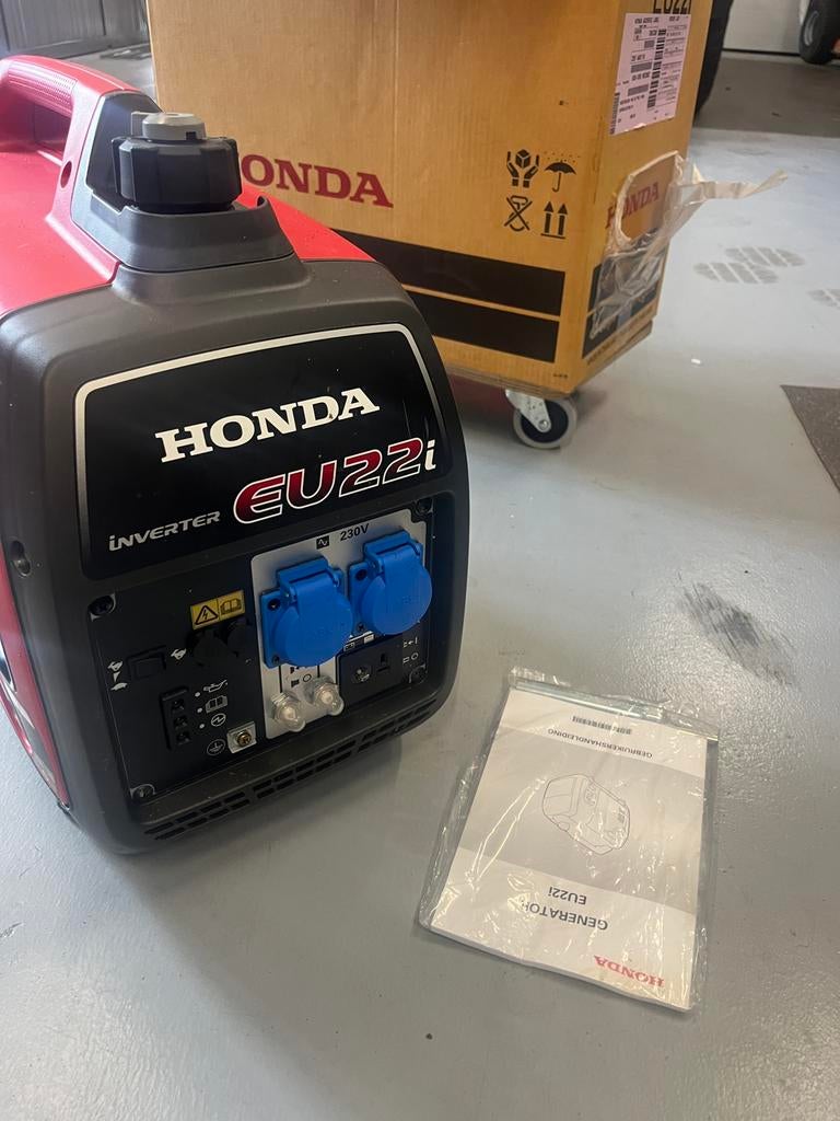 Stroomagegraat honda eu22i, Bricolage & Construction, Générateurs, Enlèvement, Comme neuf, Essence