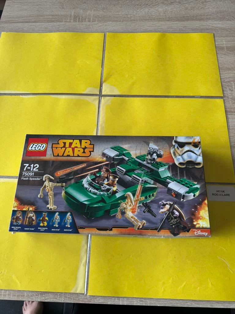 Lego star wars 75091, Ophalen of Verzenden, Gebruikt, Lego