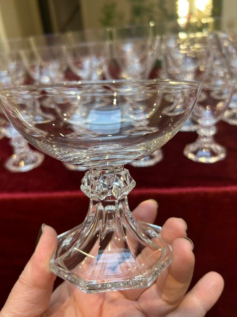 Val Saint Lambert Yale 40 stuks 5x8, Antiek en Kunst, Ophalen of Verzenden