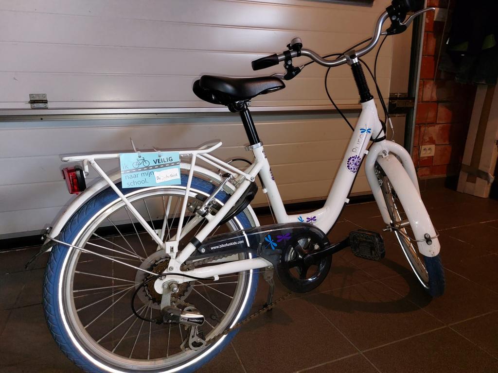 Meisjesfiets bandenmaat 50 cm merk Pura, Fietsen en Brommers, Gebruikt, Versnellingen, 18 tot 20 inch, Ophalen