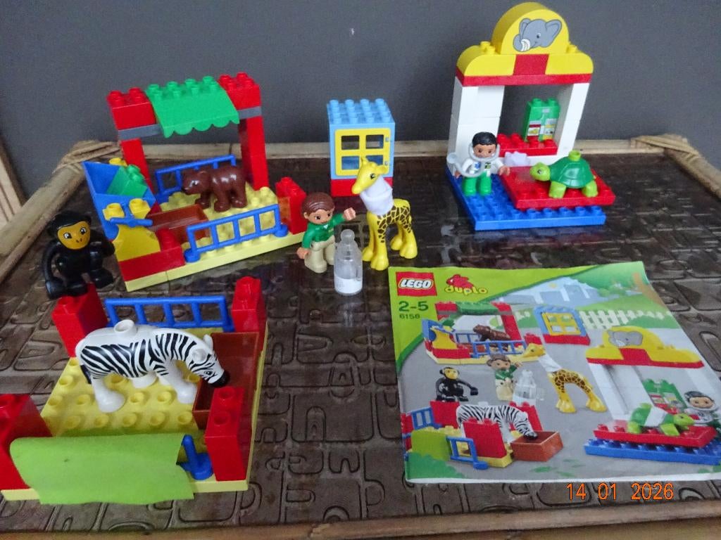 DUPLO LEGO ville - 6158 de dierenkliniek*VOLLEDIG*, Kinderen en Baby's, Ophalen of Verzenden, Complete set, Duplo