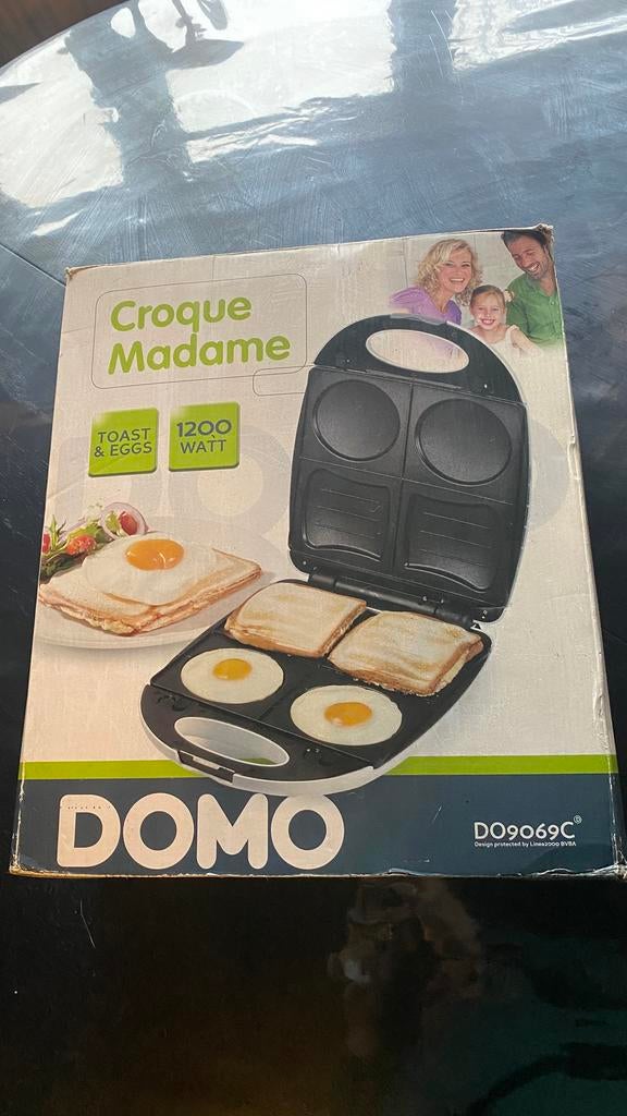 Appareil à croque monsieur croque madame, Electroménager, Enlèvement, Utilisé