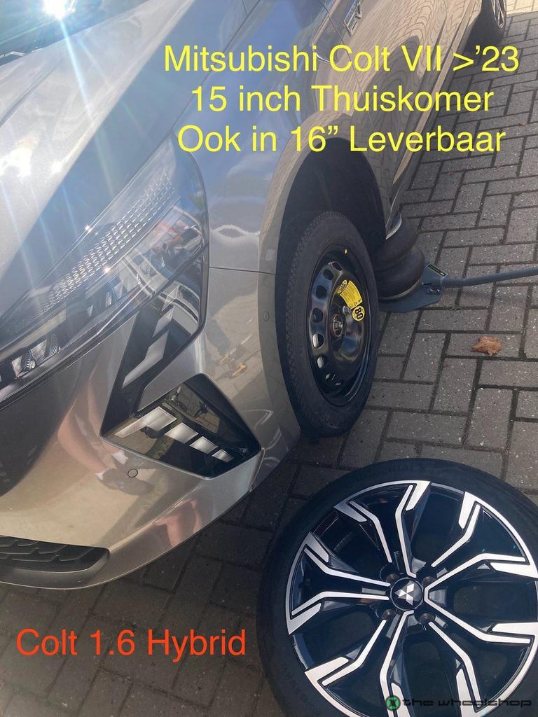 Reservewiel Thuiskomer Mitsubishi Spacestar Colt Grandis ASX, Pneus et Jantes, Véhicule de tourisme, -, Utilisé