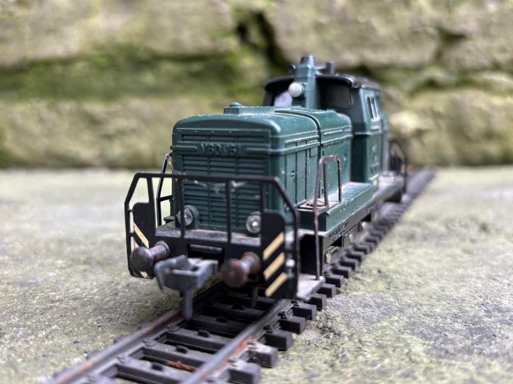 DB Fleischmann HO manoeuvremotor, Hobby en Vrije tijd, Ophalen of Verzenden, Zo goed als nieuw, Fleischmann