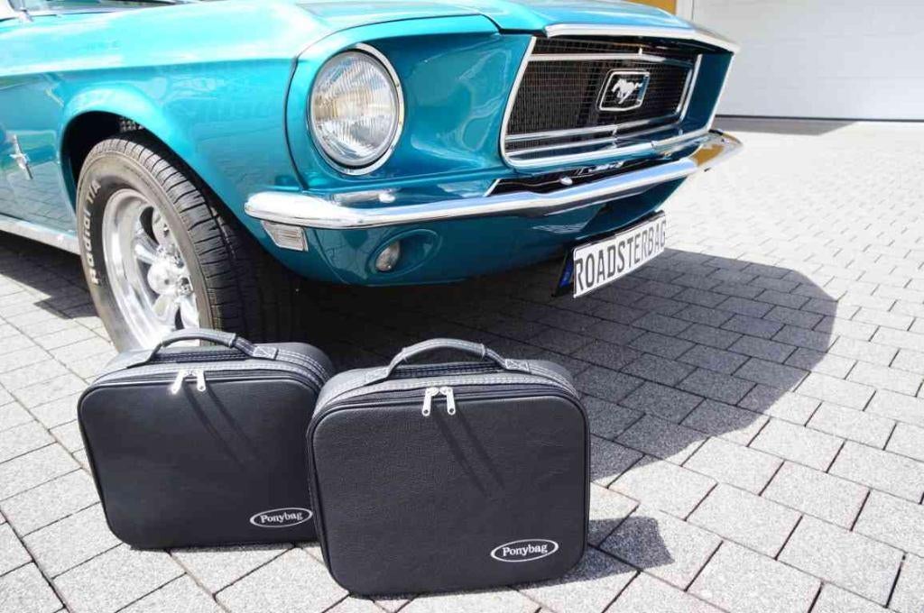 Roadsterbag kofferset/koffer voor Ford Mustang 67-68, Auto diversen, Auto-accessoires, Ophalen of Verzenden, Nieuw