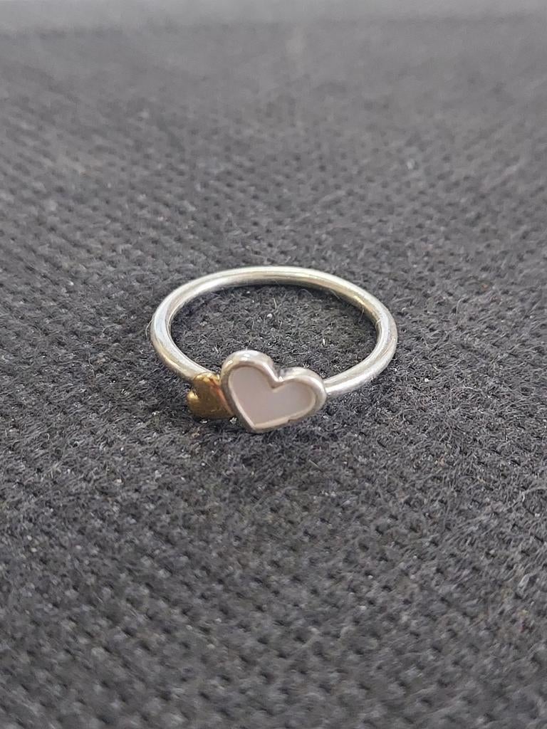 Zilver Ring, Handtassen en Accessoires, Ringen, Ophalen of Verzenden, Zilver, Zilver