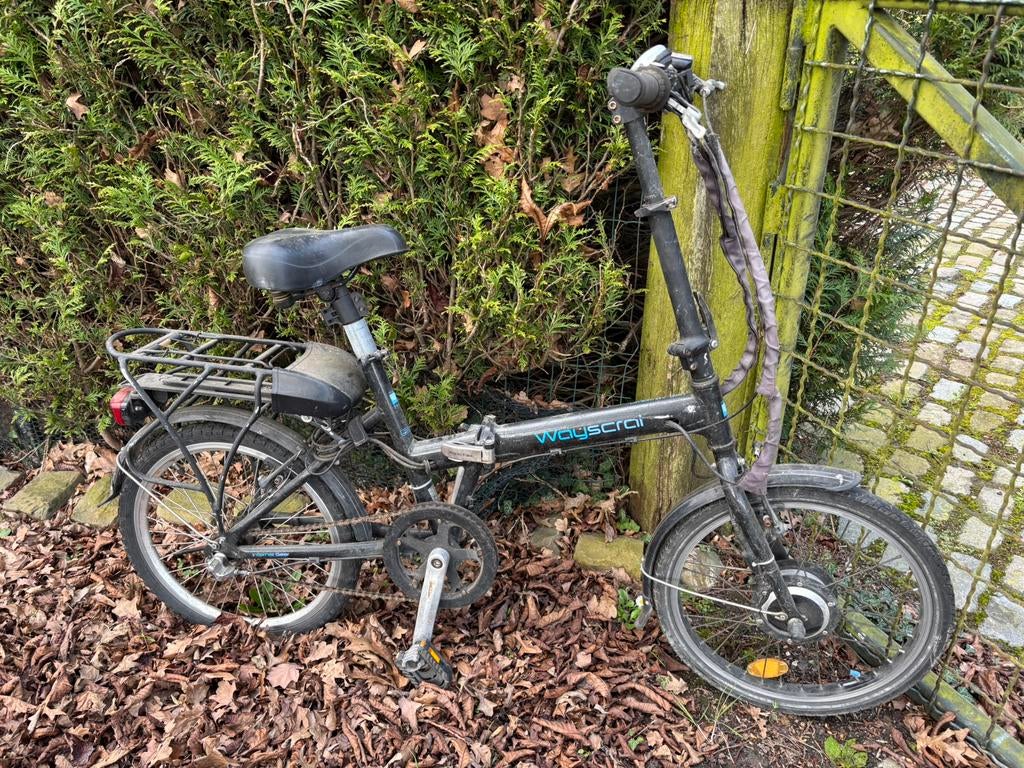 Elektrische plooifiets, Ophalen, Zo goed als nieuw