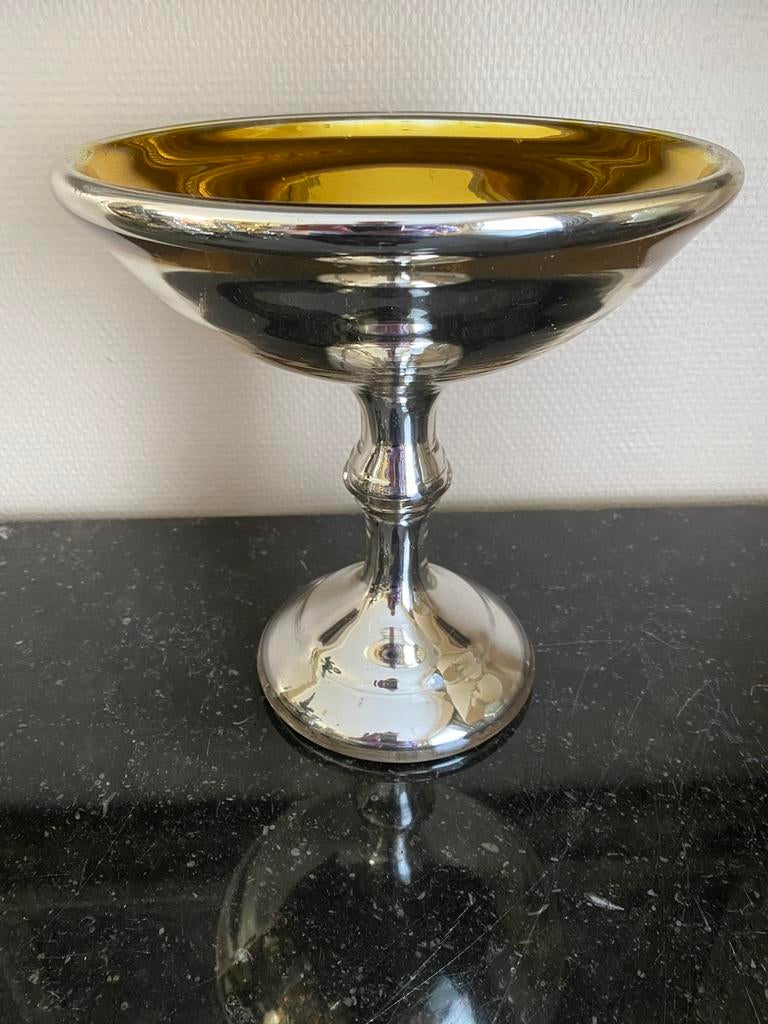 Mercury glas , Argent de pauvre , Armenluiszilver ., Antiquités & Art, Enlèvement