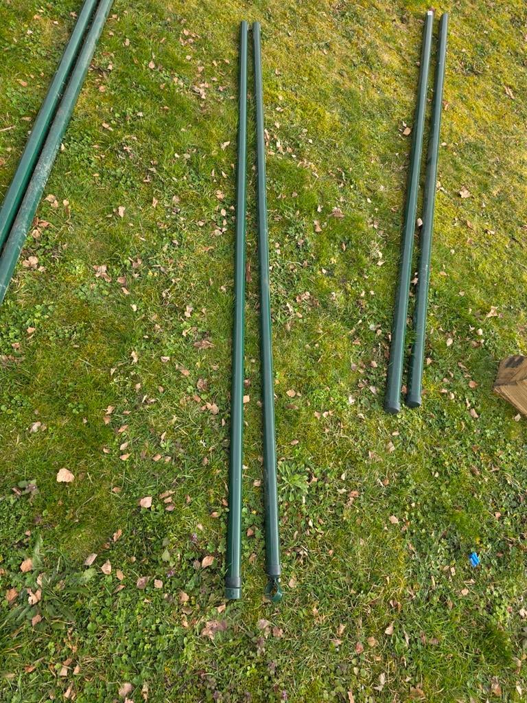 Tuindraad tuinpaal steunpaal bovenbuis verschillende stuks, Tuin en Terras, Ophalen, Nieuw, Overige typen