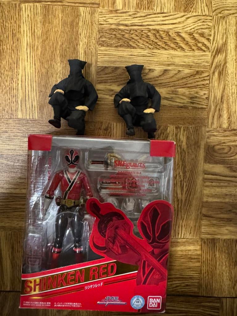 Super Sentai Shinkenger Rode ranger power rangers, Verzamelen, Ophalen of Verzenden, Zo goed als nieuw
