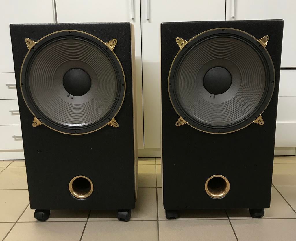 Jbl 2225 baskasten in fineer mat zwart front, Audio, Tv en Foto, Luidsprekerboxen, Ophalen of Verzenden, JBL