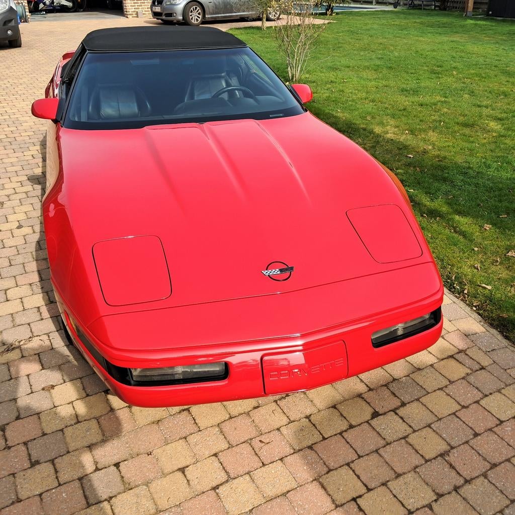 Corvette C4 Cabrio 1991  60000 miles, Automaat, Achterwielaandrijving, Zwart, Cabriolet