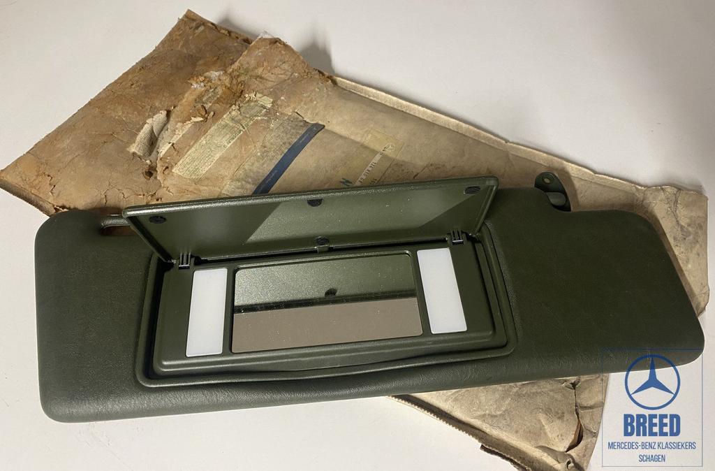 NOS zonneklep rechts olijfgroen voor Mercedes-Benz W124 W201, Neuf, -, -, Enlèvement ou Envoi