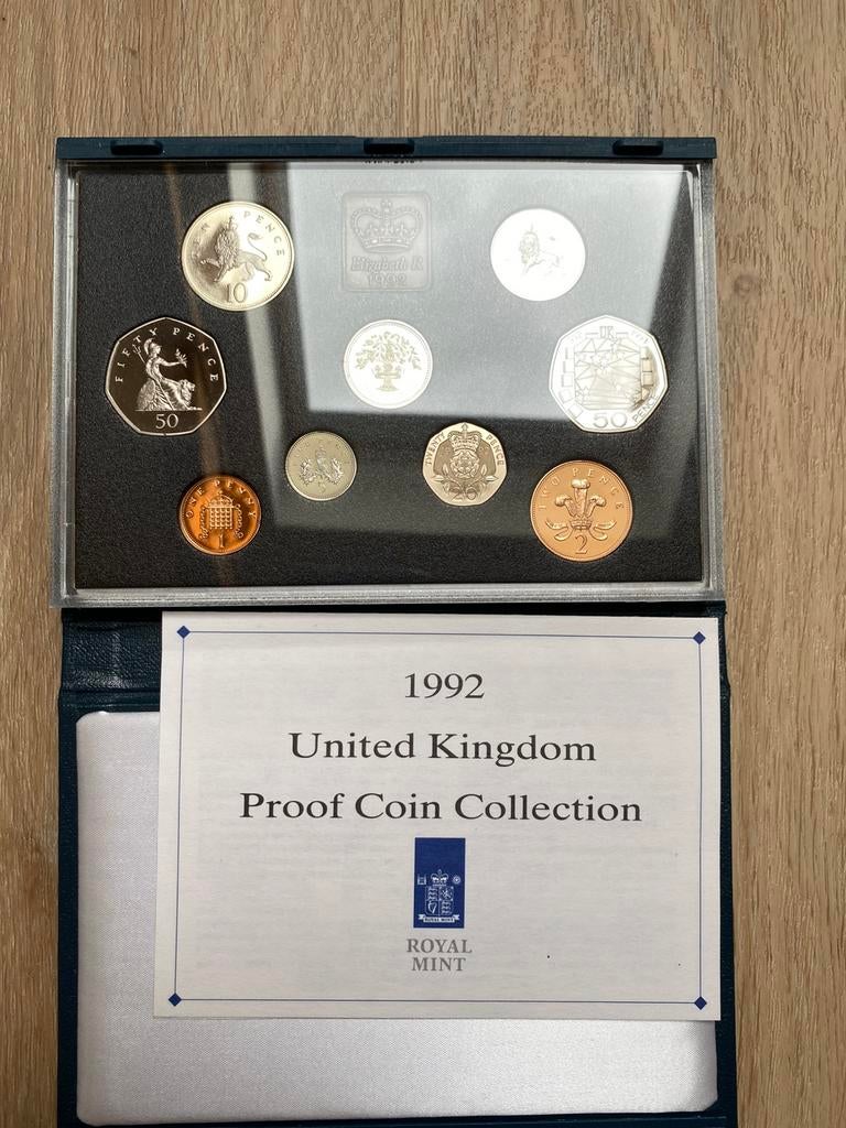 1992 Proofset GB, Postzegels en Munten, Munten | Europa | Euromunten, Ophalen of Verzenden