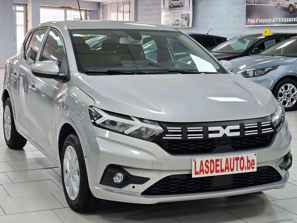 Dacia Sandero 1.0TCe Auto Android Carplay Led CAM Cruise Fro, Auto's, Dacia, Stof, Gebruikt, 91 pk, 67 kW