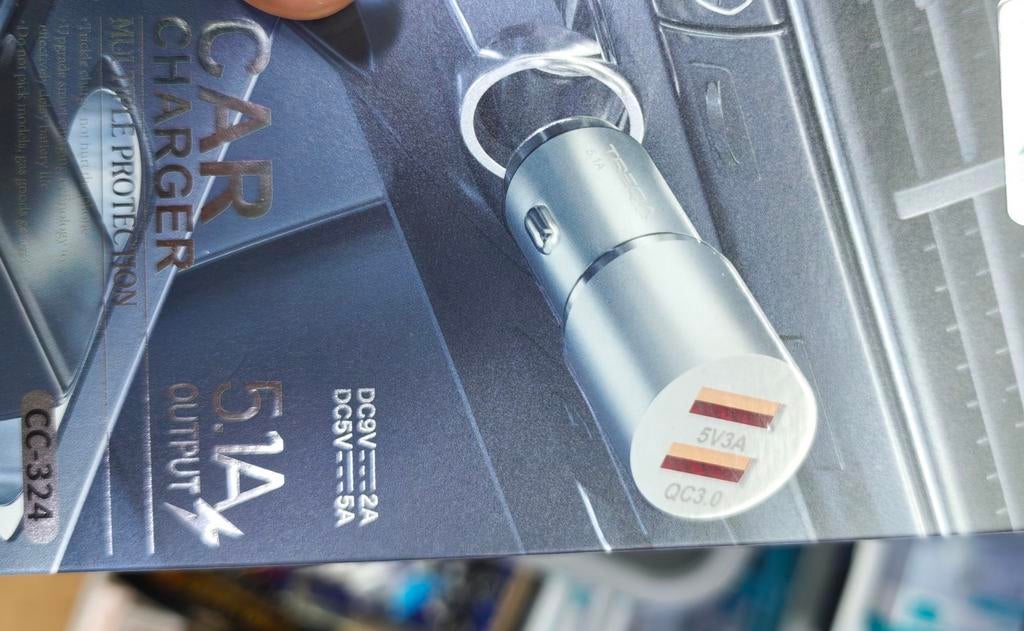 Chargeur voiture, Enlèvement