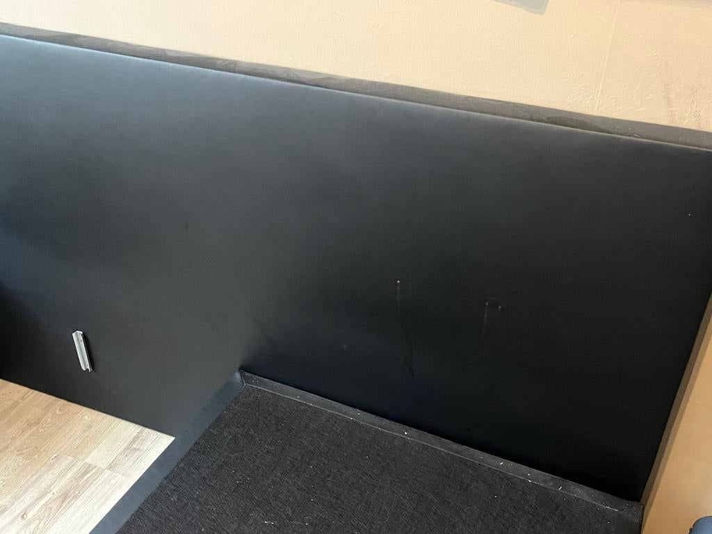 Rug voor boxspring 180x100, Enlèvement, Comme neuf, Noir