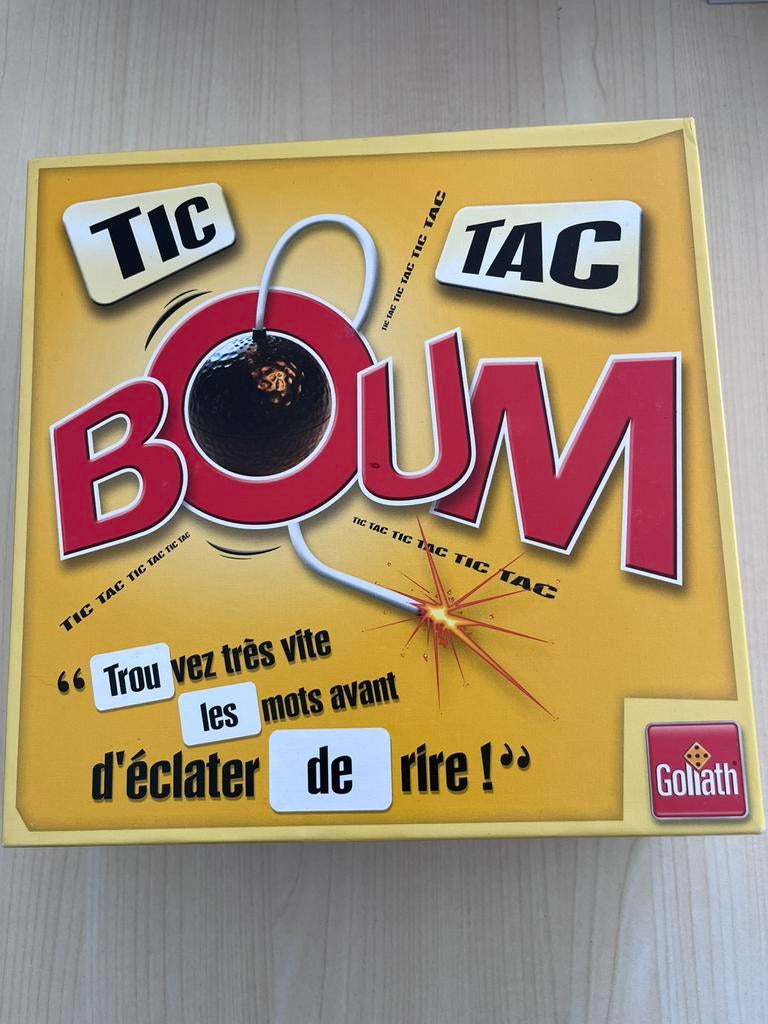 Jeu Tic Tac Boum, Enlèvement, Comme neuf