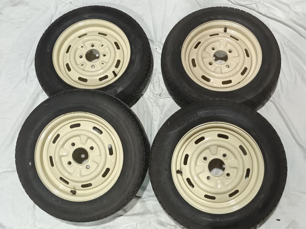 Velgenset 12" met banden, Classic Mini, Enlèvement, Neuf, Austin