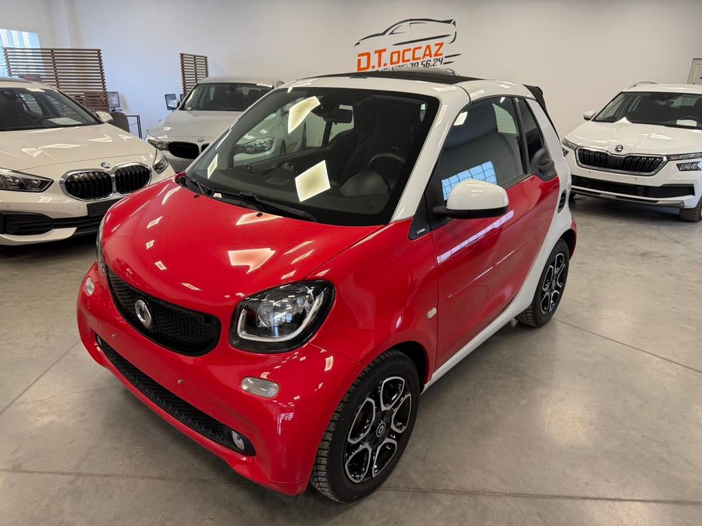 smart forTwo Fortwo Cabrio 1.0i Passion DCT, Auto's, Smart, Euro 6, Cabriolet, 2 deurs, ForTwo