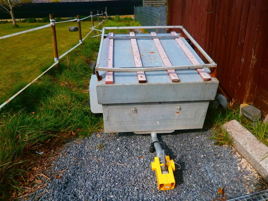 bagage aanhangwagen, Ophalen