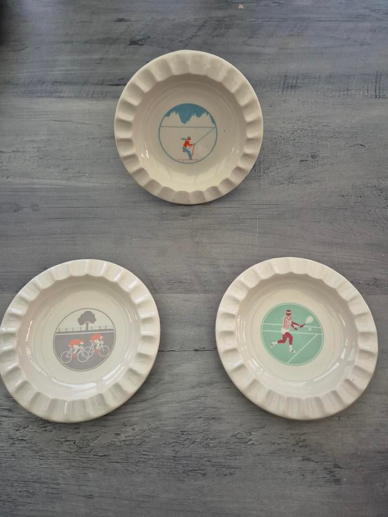 3 Asbakken van Bosch, Antiek en Kunst, Ophalen of Verzenden