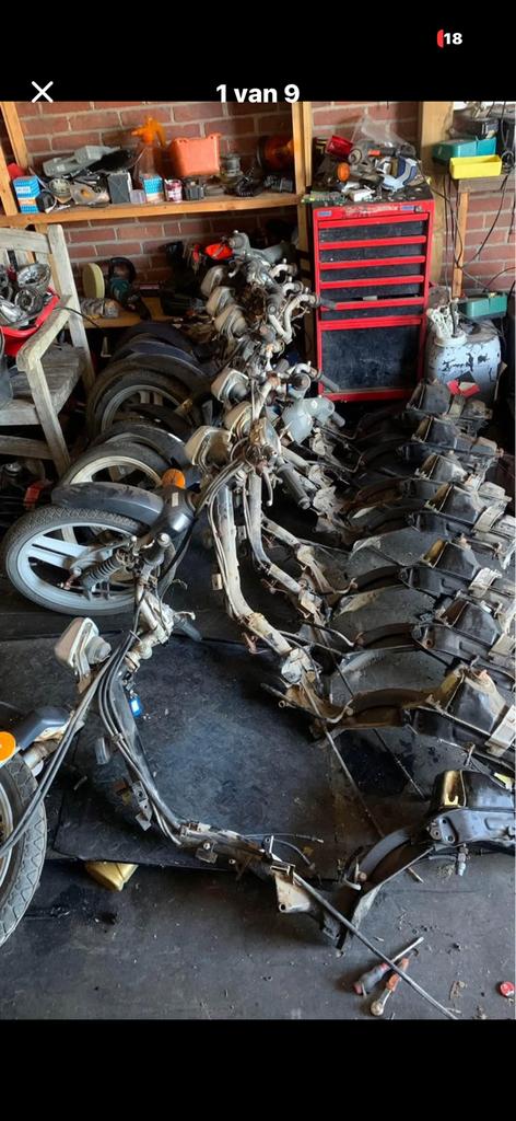 Honda wallaroo frame kader, Motoren, Ophalen