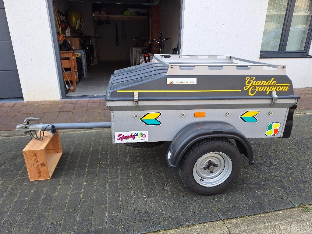 aanhangwagen bagage, Auto diversen, Aanhangers en Bagagewagens, Ophalen, Zo goed als nieuw