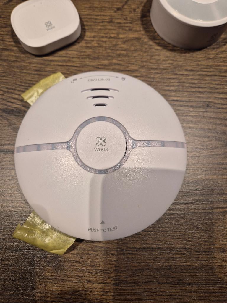 Détecteurs de fumée intelligents Woox, Bricolage & Construction, Systèmes d'alarme, Enlèvement, Utilisé, Système complet, Sans fil