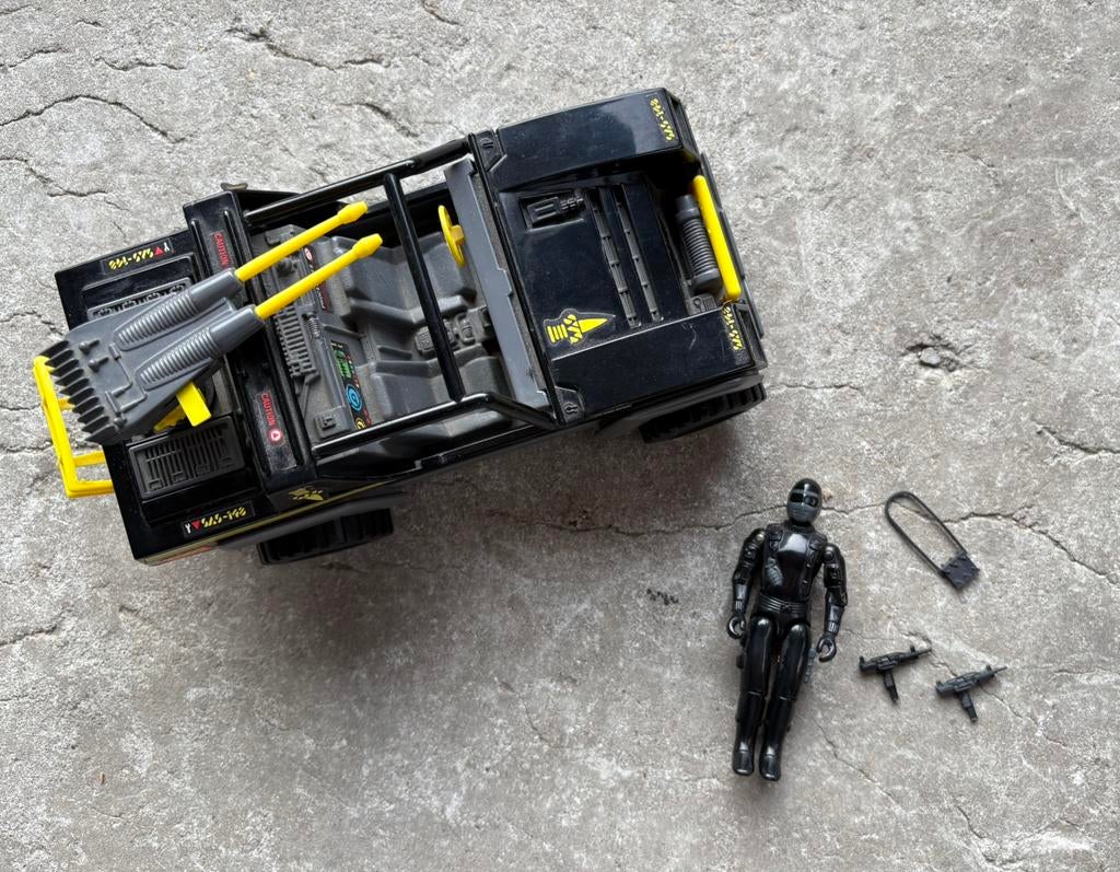 Snake eyes Action Force vintage set, Ophalen of Verzenden, Zo goed als nieuw