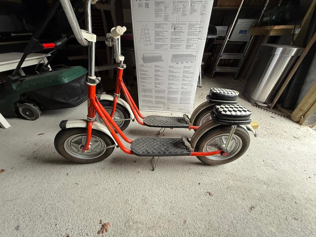 Vintage steps, Fietsen en Brommers, Ophalen, Gebruikt, Gewone step