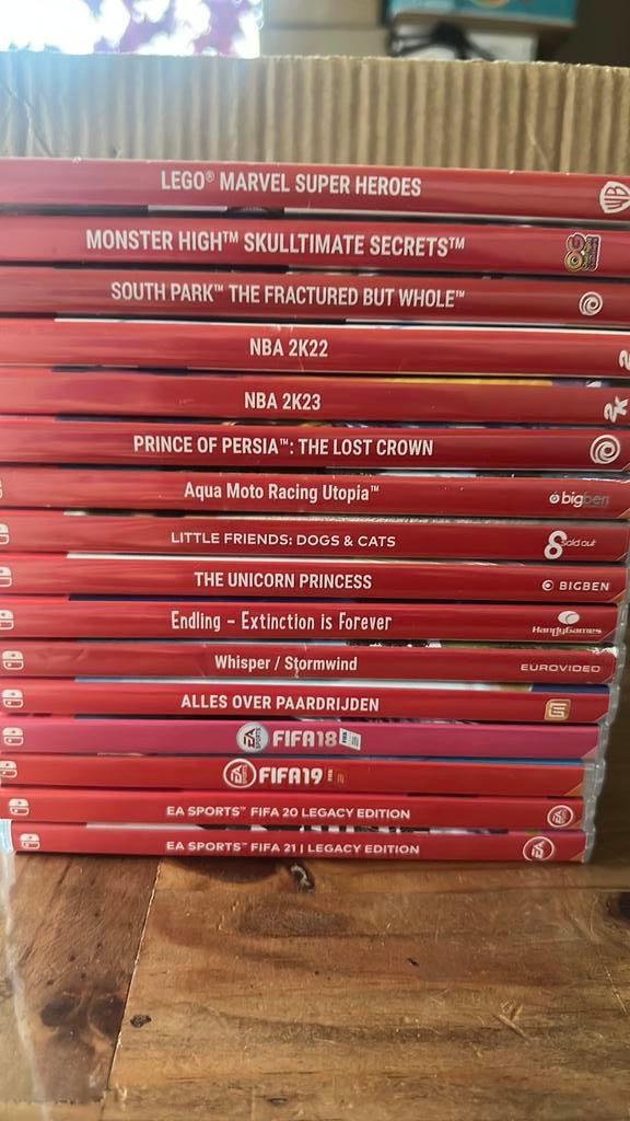 Nintendo switch games, Ophalen of Verzenden, Gebruikt