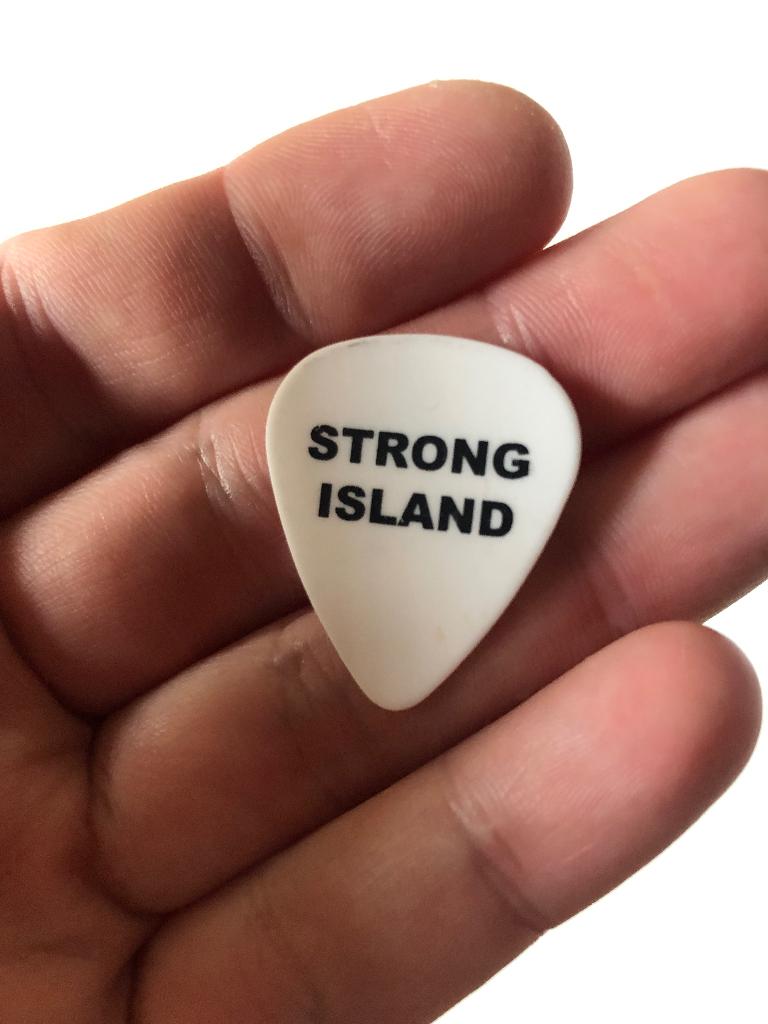 Metallica stong island plectrum world magnetic tour plectrum, Ophalen of Verzenden, Zo goed als nieuw