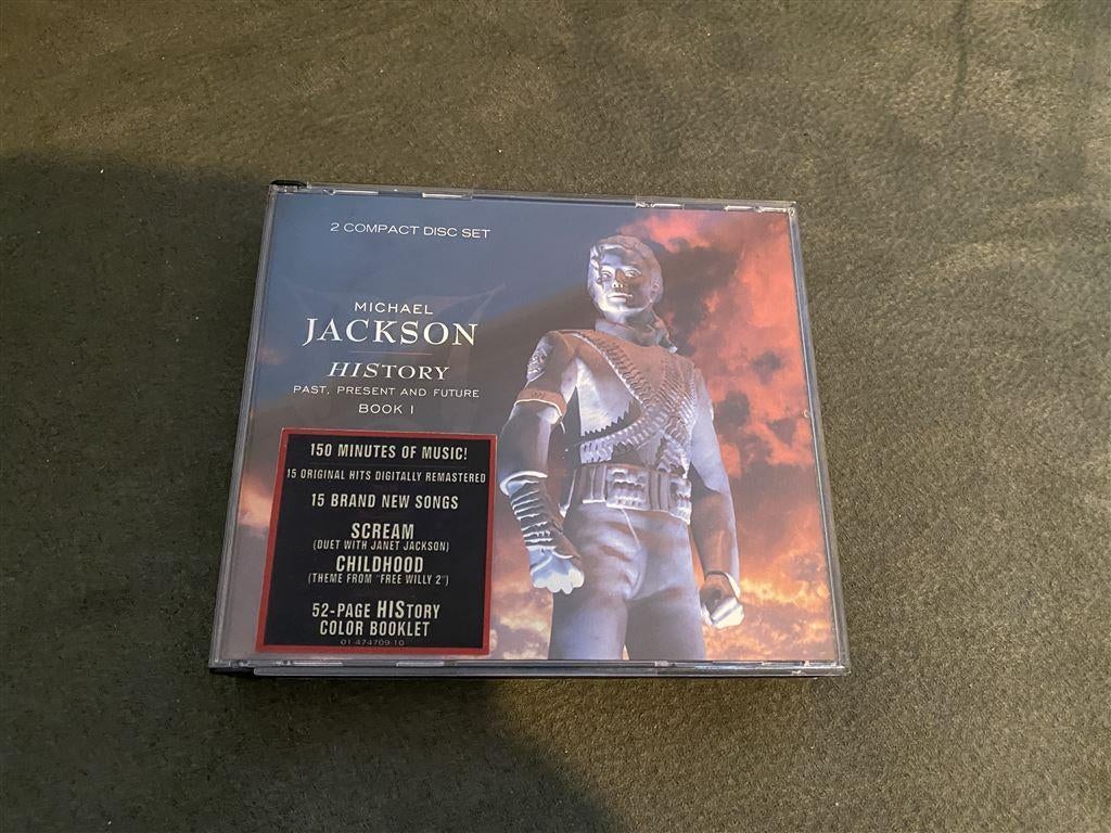 Michael Jackson dubbel CD history [681], Verzenden, Zo goed als nieuw