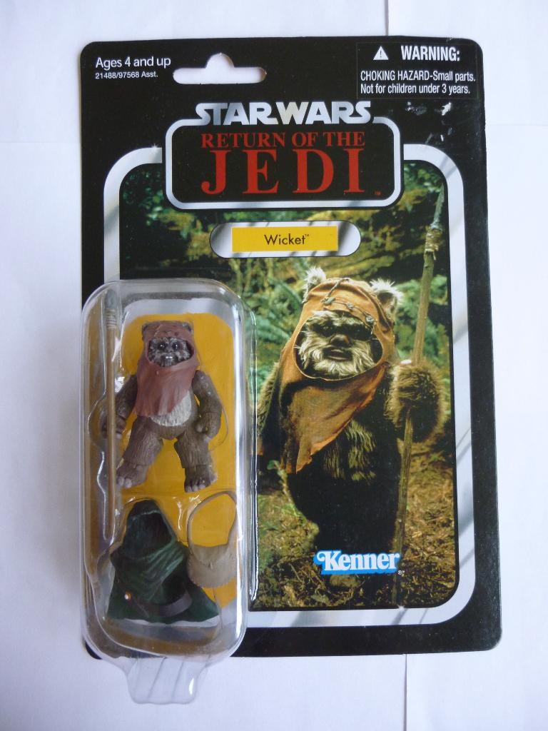 STARWARS VINTAGE COLLECTION ROTJ VC27"WICKET"UIT 2010, Verzamelen, Star Wars, Gebruikt, Actiefiguurtje, Ophalen of Verzenden