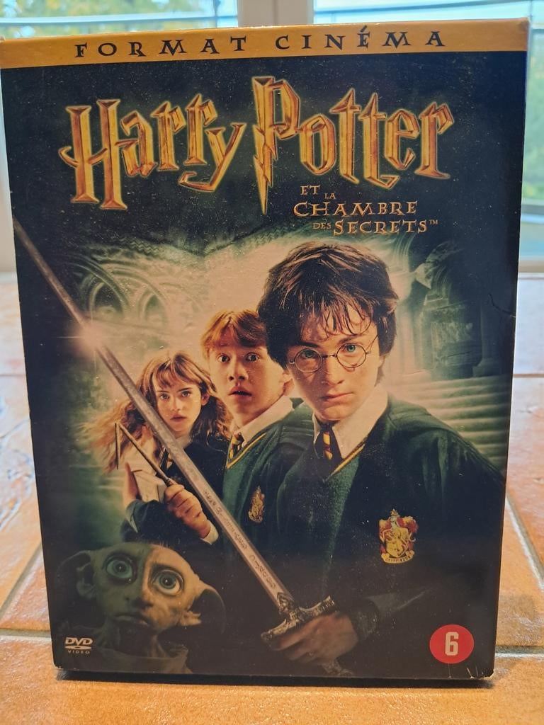 Dvd Harry Potter et la chambre des secrets, CD & DVD, À partir de 6 ans, Enlèvement ou Envoi, Science-Fiction, Coffret