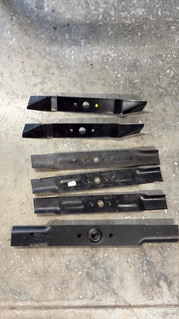 Mes voor gras machine, Ophalen, Voor