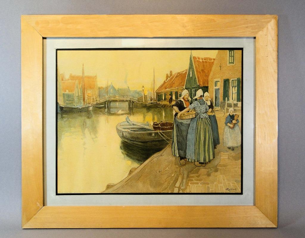 Cassiers Henry - Hollandaises sur le quai, Enlèvement ou Envoi