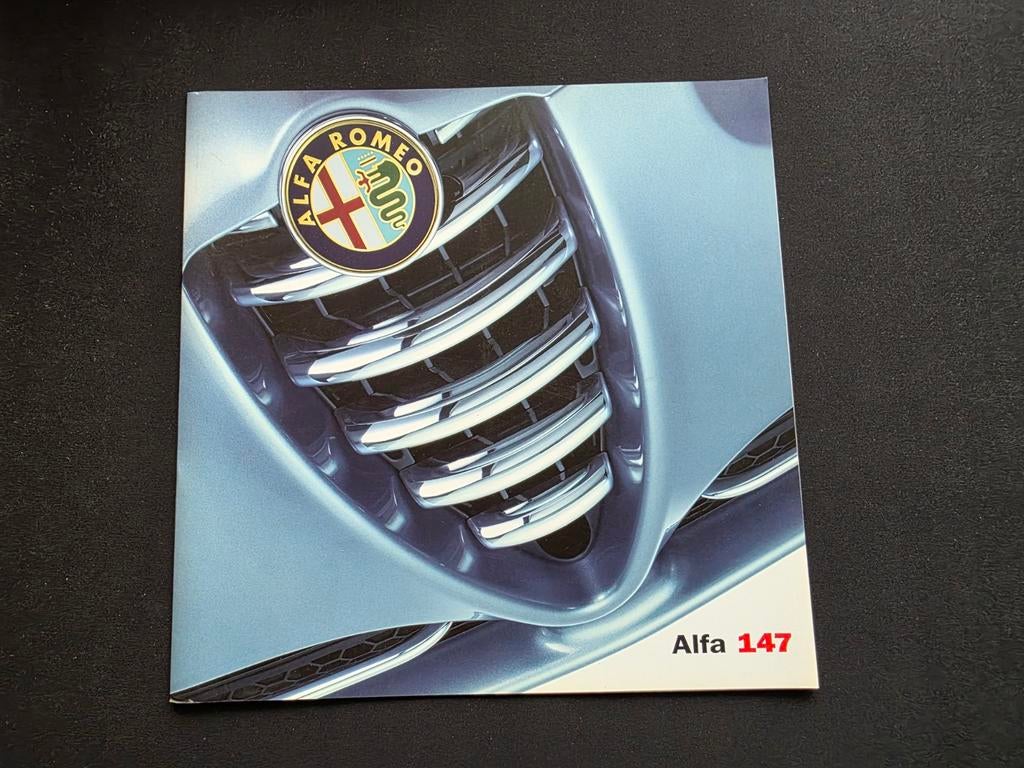 Brochure Alfa Romeo 147, Boeken, Auto's | Folders en Tijdschriften, Ophalen of Verzenden, Alfa Romeo