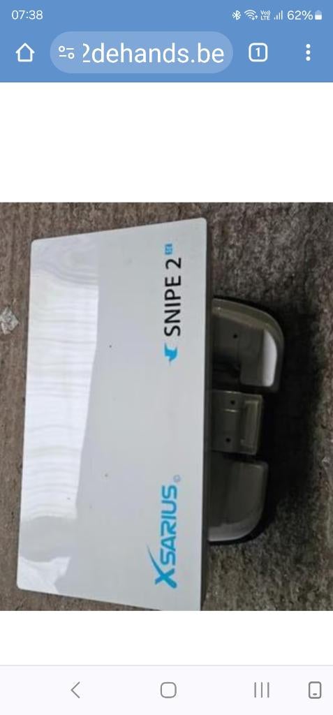 Snipe antenne, Ophalen, Gebruikt, Antenne