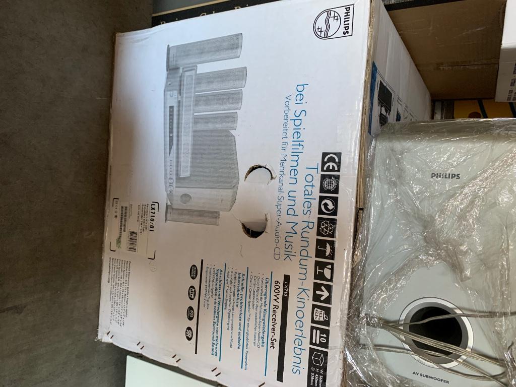 Surround systeem Philips, Audio, Tv en Foto, Home Cinema-sets, Philips, Soundbar, Ophalen of Verzenden, Zo goed als nieuw