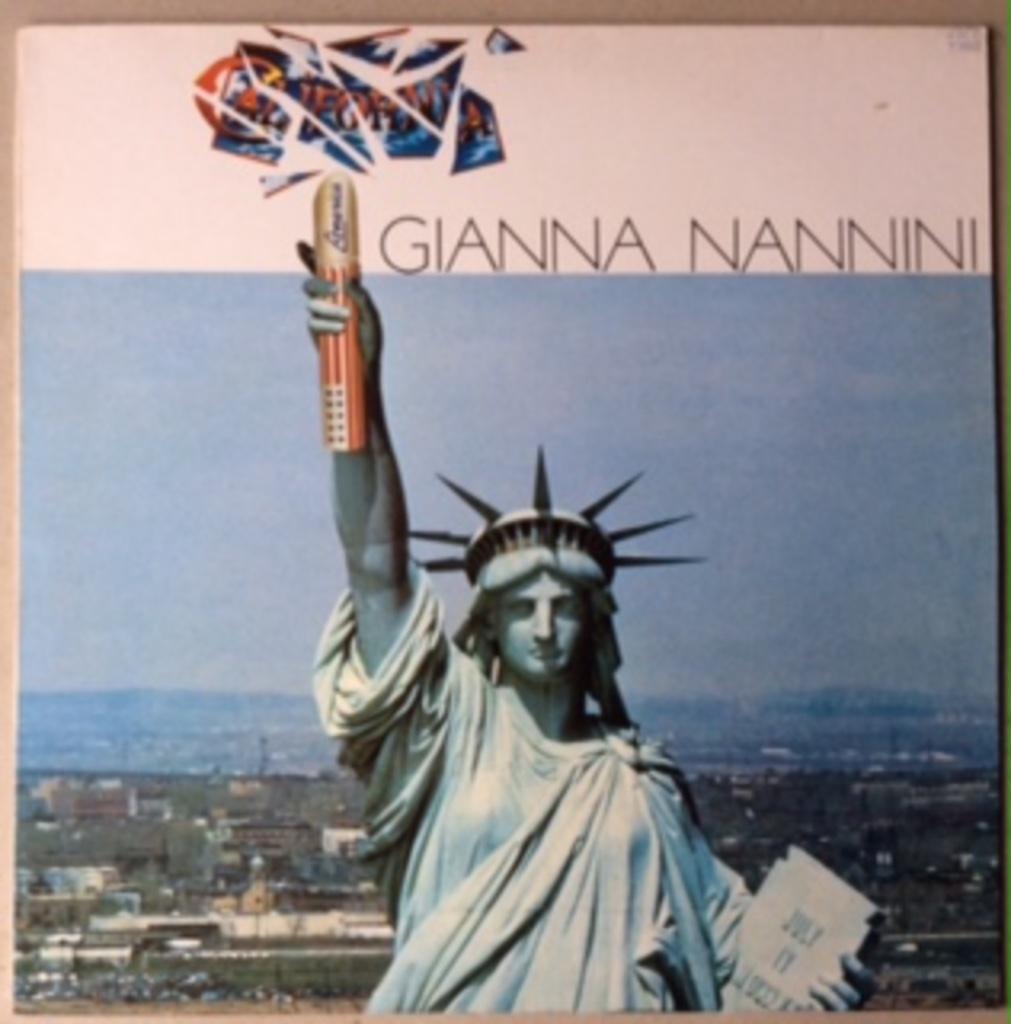 LP Gianna Nannini "California", Verzenden, Zo goed als nieuw, 12 inch, Poprock