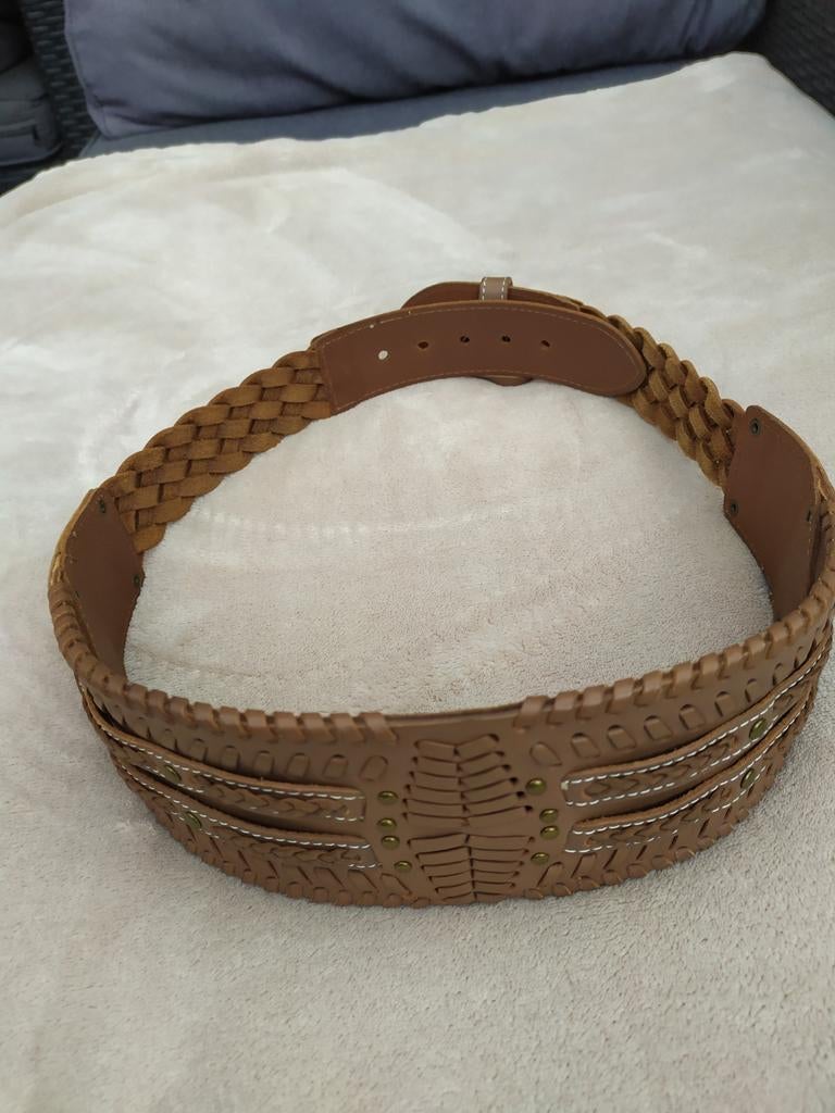 Prachtige lendenriem Bruno Antognini, Kleding | Dames, Ophalen of Verzenden, Bruin